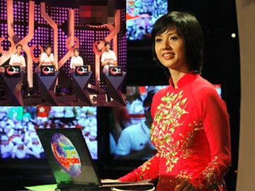 Tim lai cac nu MC cua Duong len dinh Olympia mot thoi hinh anh