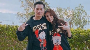 'Trieu Man' An Di Hien va chong ty phu mo tiec day thang cho con trai hinh anh