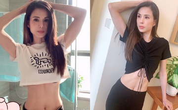 Ly Nhuoc Dong khoe co bung so 11 san chac o tuoi 47 hinh anh