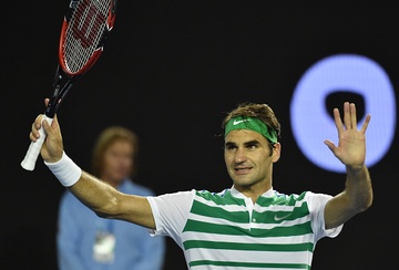 Australian Open 2016: Roger Federer 3-0 David Goffin hinh anh