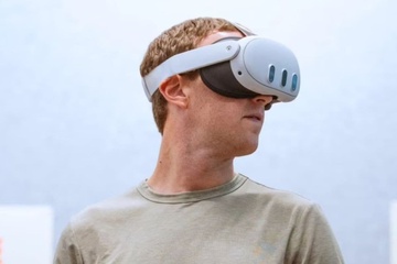 Mark Zuckerberg che Vision Pro, khen kinh nha lam hinh anh