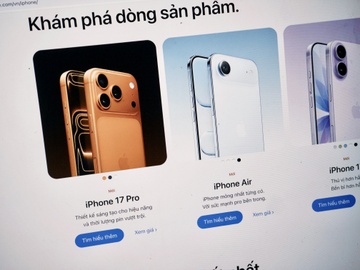 iPhone 17 Pro Max chay hang sau 5 phut, dai ly sap web dat hang hinh anh