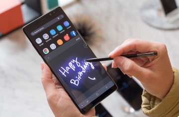 Cach gui tin nhan Live Message tren Galaxy Note 8 hinh anh