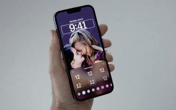 Apple ra mat iOS 16, thay doi iPhone tu man hinh khoa hinh anh