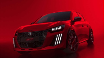 Peugeot ra mat E-208 GTi - phien ban dien hoa cua huyen thoai hothatch hinh anh