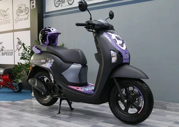 Honda Scoopy Kuromi - xe ga san xuat gioi han chi 2.000 chiec hinh anh
