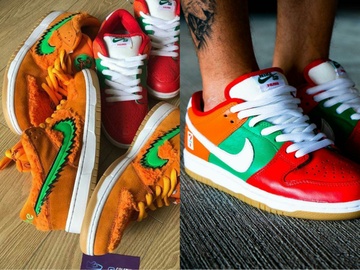 Gioi tre cho mua giay Nike 'long la' va ket hop voi 7-Eleven hinh anh