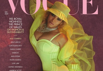 Beyonce mac do xuyen thau len bia tap chi hinh anh