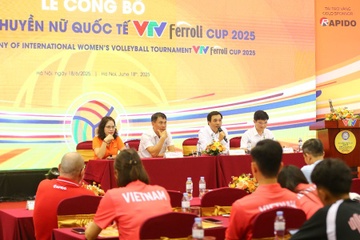 Hai doi bong chuyen Viet Nam canh tranh tai VTV Cup 2025 hinh anh