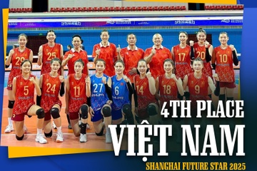 Shanghai Future Stars 2025: Việt Nam thất bại ở trận tranh hạng 3