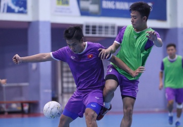 Kho khan cua tuyen futsal Viet Nam o tran tranh ve du World Cup hinh anh