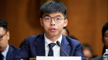 Dang o tu, Joshua Wong lanh them 10 thang tu hinh anh