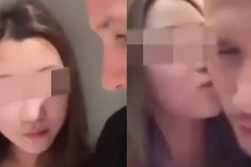 Vu co gai bi duoi hoc vi lo clip 'tinh mot dem' gay soc o Trung Quoc hinh anh