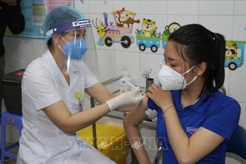 Sinh vien Hai Duong ve Ha Noi phai tu cach ly 14 ngay truoc khi di hoc hinh anh