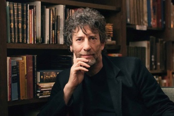 Neil Gaiman ban dau gia bo suu tap de ung ho quy tac gia hinh anh