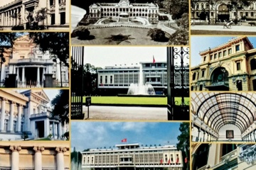 Sinh vien Viet Nam o nuoc ngoai ra sach ve ba bieu tuong kien truc hinh anh