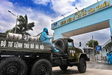 Ap luc tai hai benh vien tuyen trung uong dang bi cach ly hinh anh