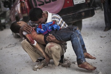Dau an kho quen ve xung dot tai Syria qua anh hinh anh