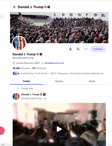 Truth Social thành 'phòng họp trực tuyến' của ông Trump