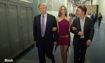 Trump hua lam nguoi tot sau video tho tuc voi phu nu hinh anh