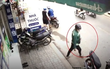 Chi duong tan tinh, nam sinh bi dan canh trom xe may hinh anh