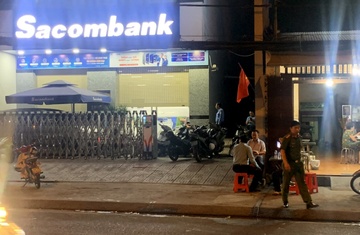 Truy xet nhom cuop ngan hang Sacombank o TP.HCM hinh anh