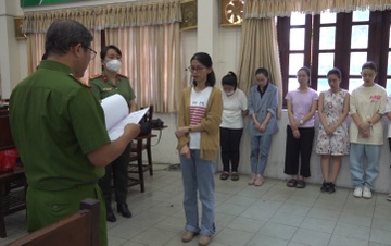 Khoi to 22 nguoi thuoc cac cong ty o TP.HCM cho vay lai nang hinh anh