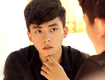 Hot boy Dai hoc Noi Vu dien trai nhu sao Han hut dan mang hinh anh