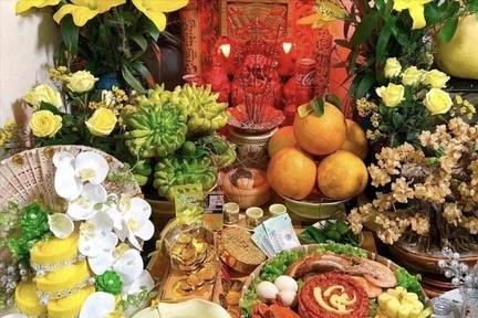 Mam cung tao hinh hu vang, thoi vang cho ngay via Than Tai hinh anh