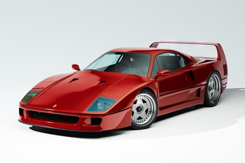 Sieu xe Ferrari F40 gan 40 nam tuoi van con duoc nang cap hinh anh