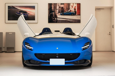 Can canh sieu xe Ferrari Monza SP2 cua trum lua dao Tran Chi hinh anh