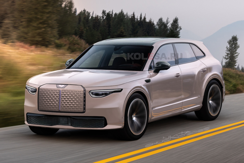 Mau xe dien dau tien cua Bentley se nhu the nao? hinh anh