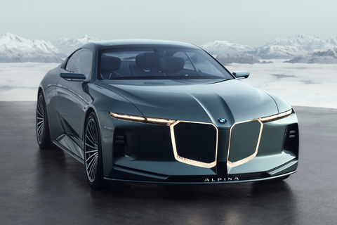 Noi khong voi 'dien hoa', Vision BMW Alpina van su dung dong co V8 hinh anh