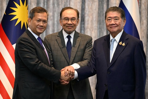 Thai Lan - Campuchia dat thoa thuan ngung ban hinh anh