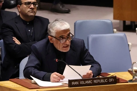 Lien Hop Quoc dau khau gay gat ve Iran, bac bo de xuat cua Nga hinh anh