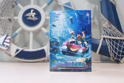 Tieu thuyet Doraemon moi dua doc gia kham pha dai duong hinh anh