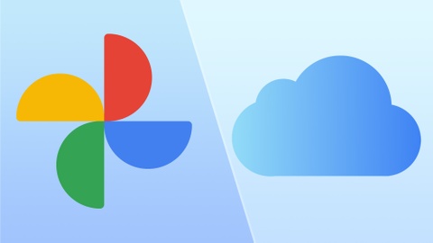 Dung iPhone, chon iCloud hay Google Photos hinh anh