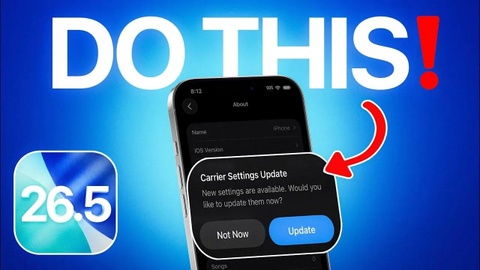 Hay lam ngay dieu nay sau khi cap nhat iOS 26.5 hinh anh
