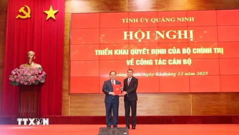 Ong Quan Minh Cuong giu chuc Bi thu Tinh uy Quang Ninh hinh anh