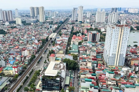 Khong khi Ha Noi cai thien, bau troi trong xanh sau nhieu ngay o nhiem hinh anh