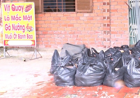 Phat hien hon 2 tan vit chet boc mui tai mot co so vit quay o TP.HCM hinh anh