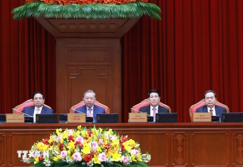 Toan canh khai mac Hoi nghi lan thu 15 Ban Chap hanh TW Dang khoa XIII hinh anh