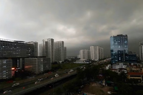 Khong khi lanh tran xuong mien Bac hinh anh