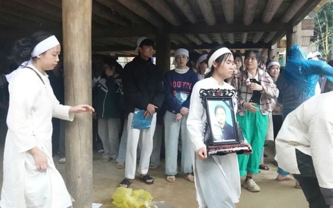 Chim tau ho Thac Ba - tau Tet hoa dai tang hinh anh