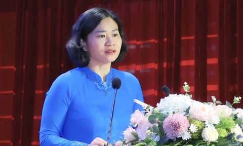 Ba Nguyen Thi Tuyen lam Pho bi thu Dang uy Chinh phu hinh anh