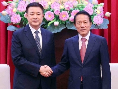 Hoi nghi cap Bo truong Viet - Trung ve hop tac phong, chong toi pham hinh anh