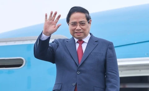 Thu tuong ve toi Ha Noi, ket thuc chuyen tham Nga hinh anh