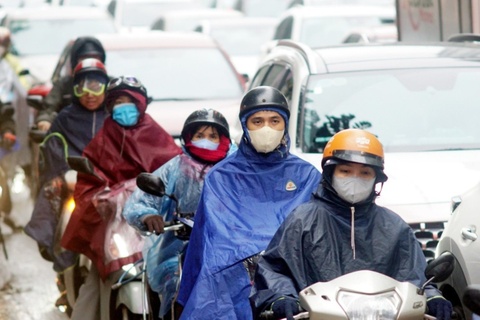 Mien Bac tiep tuc mua dong, nen nhiet giam sau hinh anh