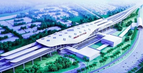 Du an duong sat toc do cao Bac - Nam phan chia thanh 17 du an doc lap hinh anh