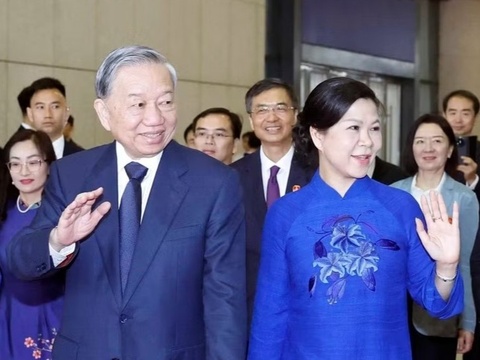 Tong Bi thu, Chu tich nuoc ket thuc tot dep chuyen tham cap Nha nuoc den Trung Quoc hinh anh